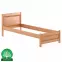 Posteľ borovica LK125–90x200 jelša