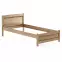 Posteľ borovica LK125–100x200 dub,3