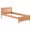 Posteľ borovica LK125–100x200 jelša,3