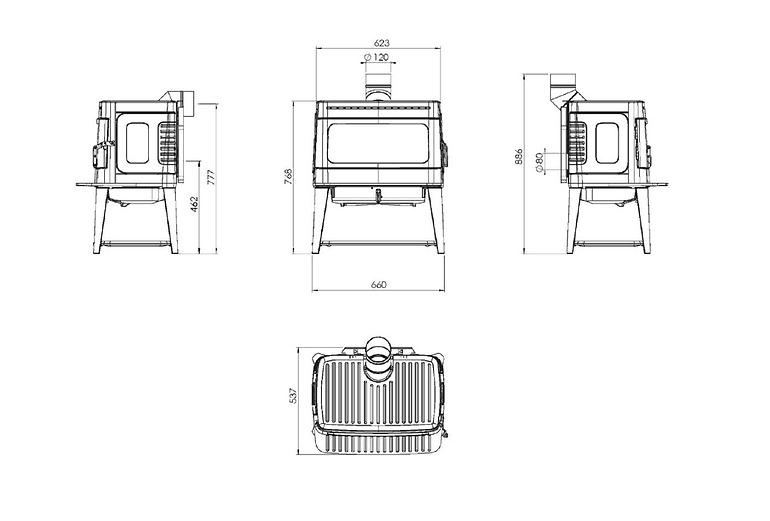 Krbové kachle AUTHENTIC 50N 12 kW