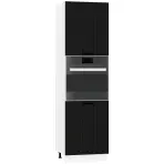 Skrinka do kuchyne  Kate d60pk 2133 pl čierny hrášok