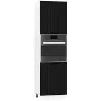 Skrinka do kuchyne  Kate d60pk 2133 pl čierny hrášok
