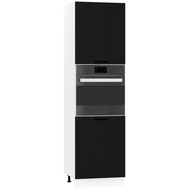Skrinka do kuchyne  Kate d60pk 2133 pl čierny hrášok