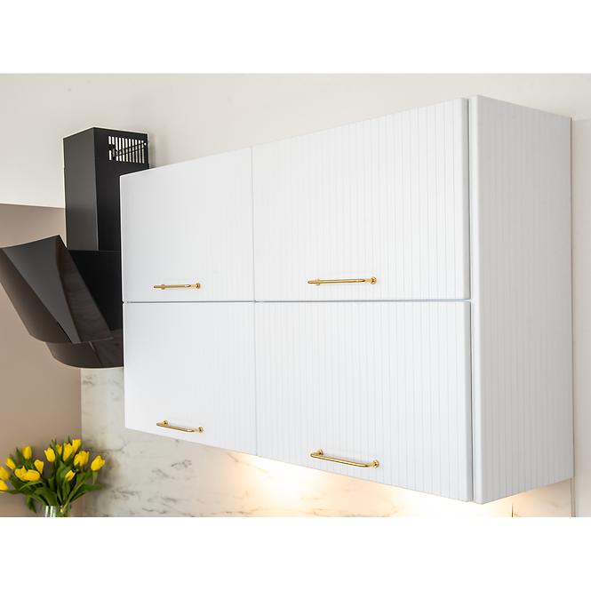 Skrinka do kuchyne  Kate d60pk mv 2133 pl biela puntík