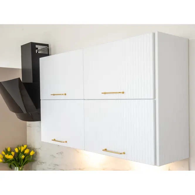 Skrinka do kuchyne  Kate d60pk mv 2133 pl biely hrášok