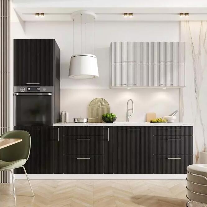 Panel bočný Kate 720x304 čierny hrášok
