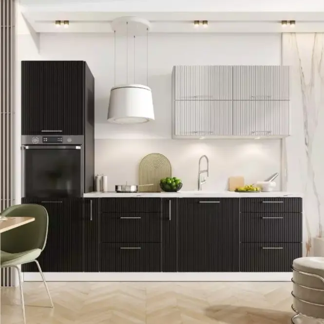 Panel bočný Kate 1080x304 čierny hrášok