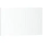 Panel bočný Kate 360x564 biely hrášok