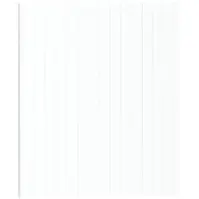 Panel bočný Kate 360x304 biely hrášok