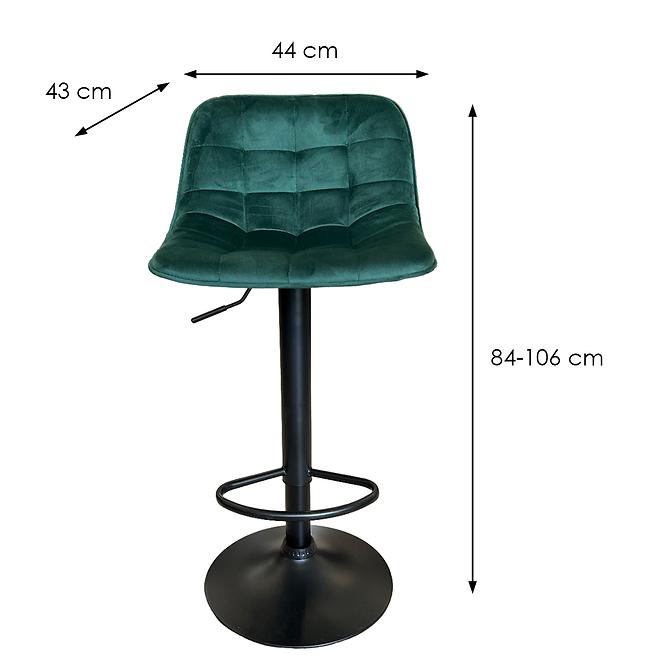 Barová stolička Joker Green/Black