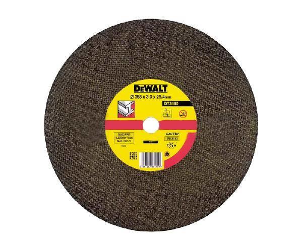 DEWALT Rezný kotúč na oceľ 355x3x25,4 mm DT3450