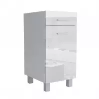 Kuchynská skrinka Lucjan D1F1S 40 LUX biela