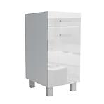 Kuchynská skrinka Lucjan D1F1S 50 LUX biela