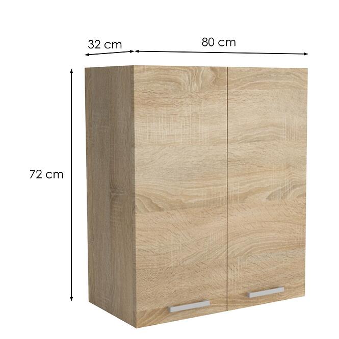 Kuchynská skrinka 80G2F