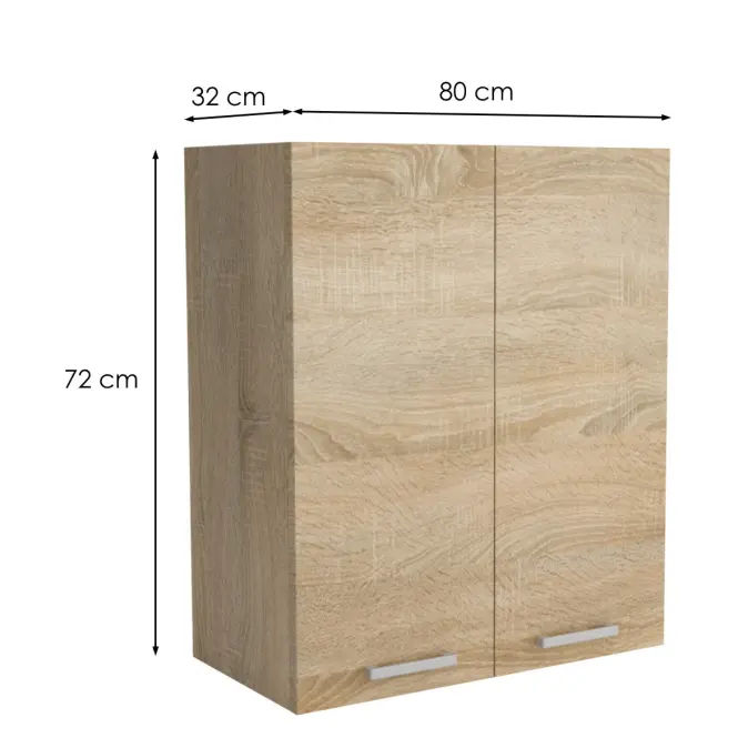 Kuchynská skrinka 80G2F,2