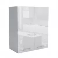 Kuchynská skrinka 60G 2F V72 LUX biela