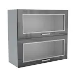 Kuchynská skrinka 80G 20W LUX čierna
