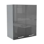 Kuchynská skrinka 60G 2F V72 LUX čierna