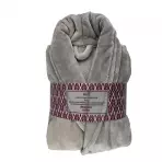 Župan Nest Super Soft svetlosivý M Merkury Home