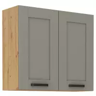 Kuchynská skrinka Luna claygrey/artisan 80G-72 2F