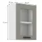 Kuchynská skrinka Luna claygrey/biela 40GS-72 1F,2
