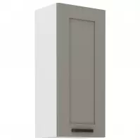 Kuchynská skrinka Luna claygrey/biela 40G-90 1F
