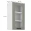 Kuchynská skrinka Luna claygrey/biela 40GS-90 1F,2