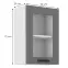 Kuchynská skrinka Luna dustgrey/biela 40GS-72 1F,2