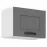 Kuchynská skrinka Luna dustgrey/biela 50GU-36 1F