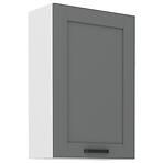 Kuchynská skrinka Luna dustgrey/biela 60G-90 1F