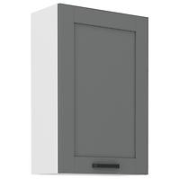 Kuchynská skrinka Luna dustgrey/biela 60G-90 1F