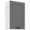 Kuchynská skrinka Luna dustgrey/biela 60G-90 1F
