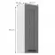 Kuchynská skrinka Luna dustgrey/biela 30G-90 1F,2