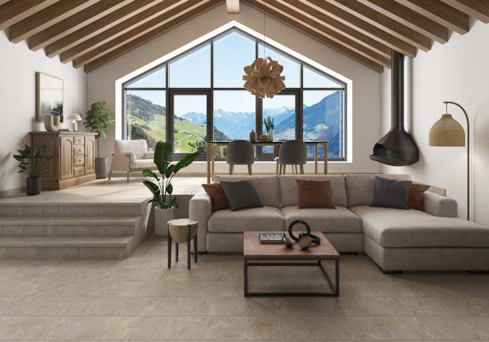 Sokel schodiskový Zanquin Tatra Beige ľavý 906157 39/20