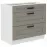 Kuchynská skrinka Luna claygrey/biela 80D 3S BB