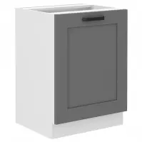 Kuchynská skrinka Luna dustgrey/biela 60D 1F BB