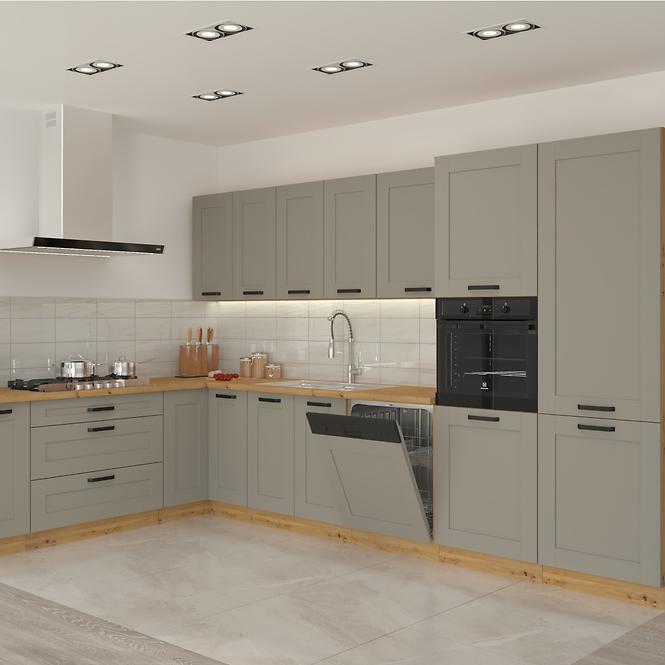 Kuchynská skrinka Luna claygrey/artisan 60DKS-210 3S 1F