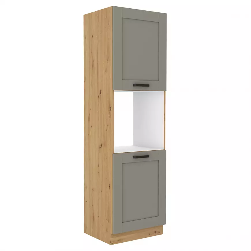 Kuchynská skrinka Luna claygrey/artisan 60DP-210 2F