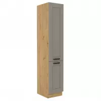 Kuchynská skrinka Luna claygrey/artisan 40DK-210 2F