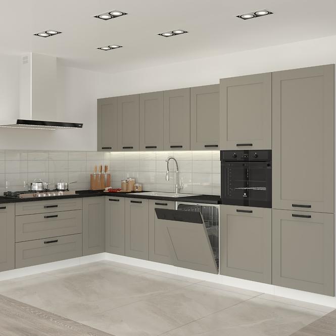 Kuchynská skrinka Luna claygrey/biela 60DKS-210 3S 1F