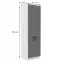 Kuchynská skrinka Luna dustgrey/biela 60LO-210 2F,2