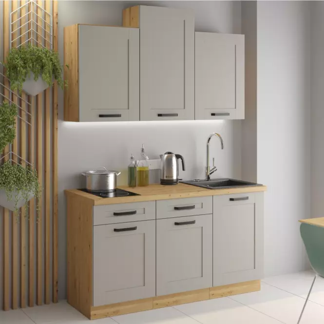 Dvierka na umývačku Luna claygrey/artisan 713x596