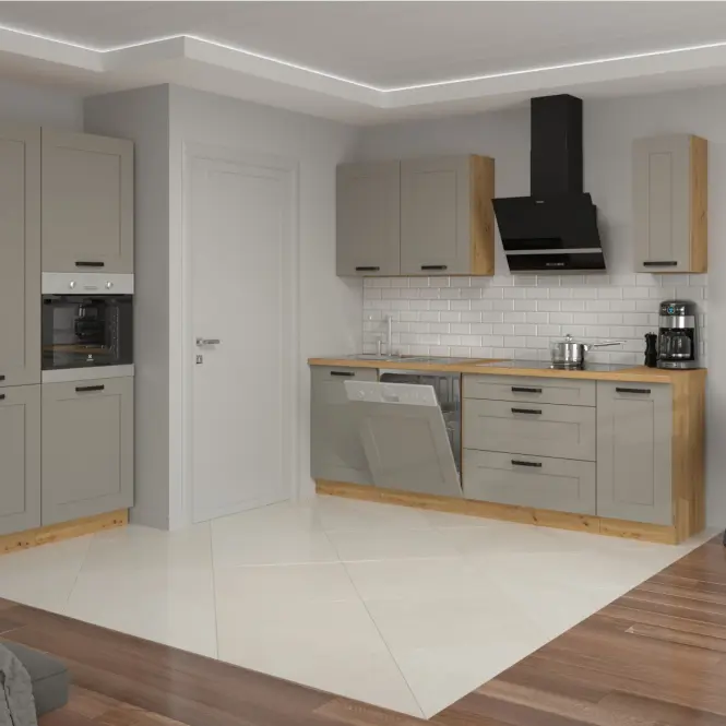 Dvierka na umývačku Luna claygrey/artisan 570x446,3