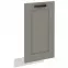 Dvierka na umývačku Luna claygrey/biela 713x446