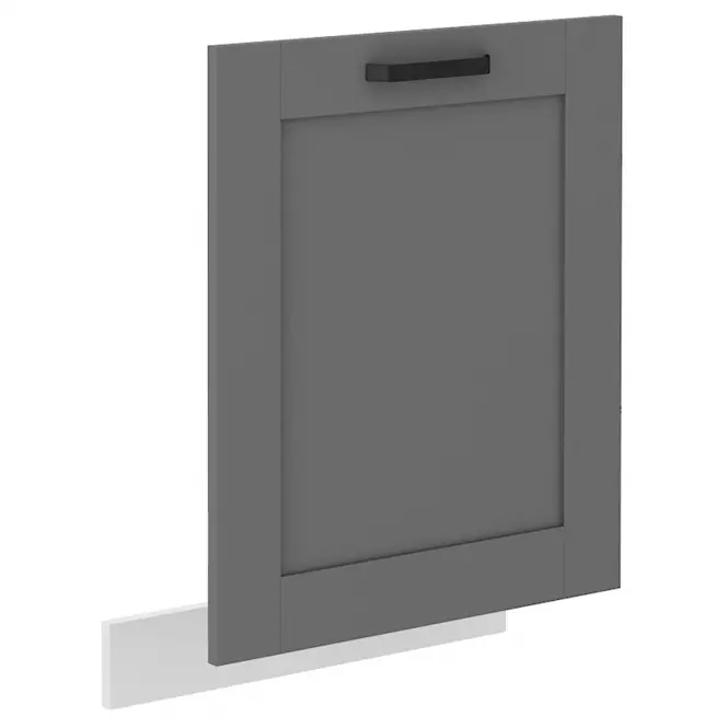 Dvierka na umývačku Luna dustgrey/biela 713x596