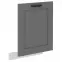 Dvierka na umývačku Luna dustgrey/biela 713x596
