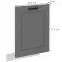 Dvierka na umývačku Luna dustgrey/biela 713x596,2