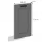 Dvierka na umývačku Luna dustgrey/biela 713x446,2