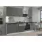 Dvierka na umývačku Luna dustgrey/biela 713x446,5