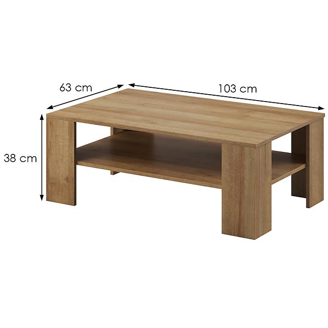 Konferenčný stolík Sky SL103 dub riviera,2